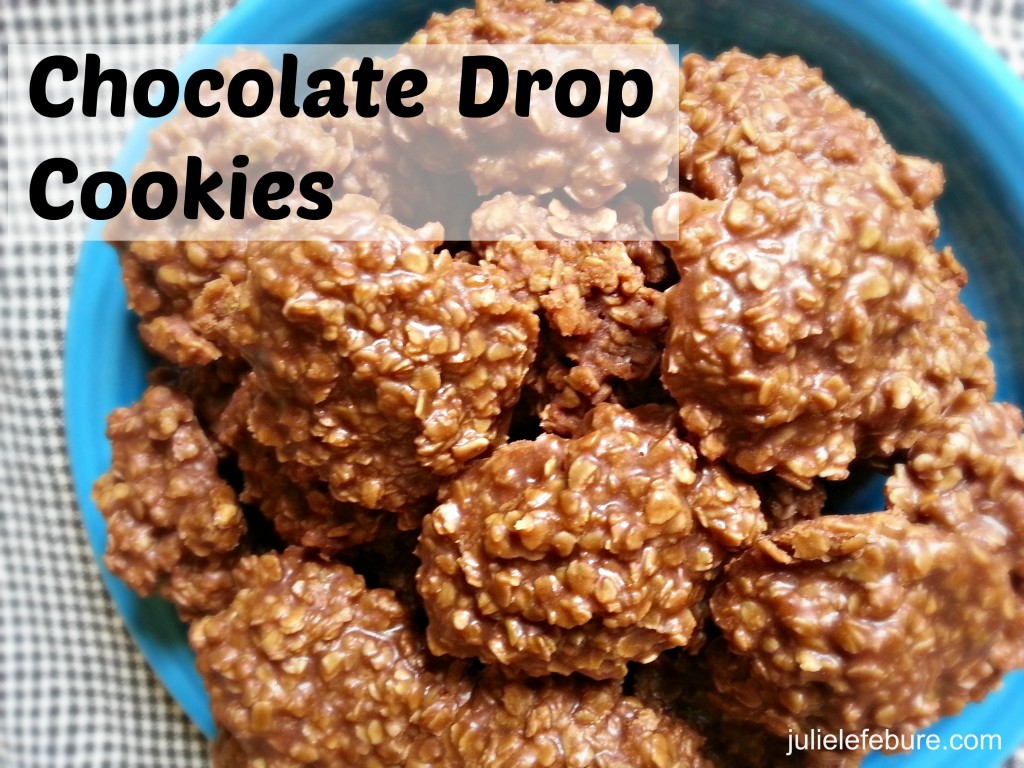 Chocolate Drop Cookies Julie Lefebure