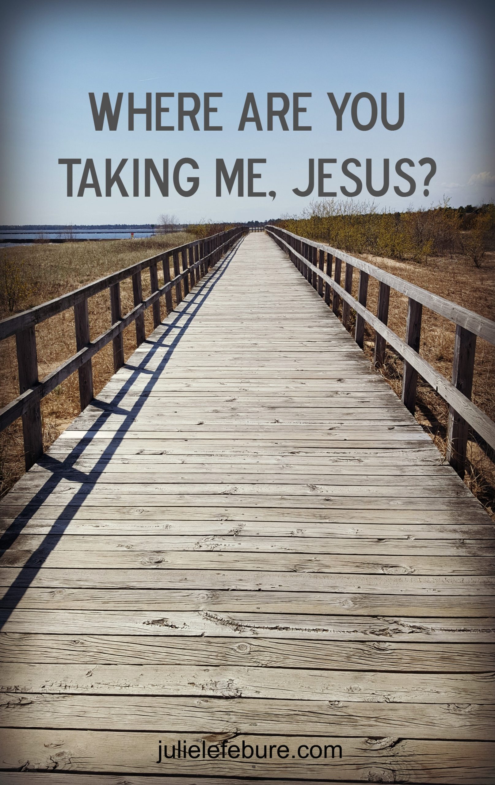 Where Are You Taking Me, Jesus?